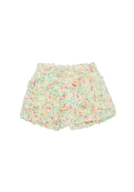 Shorts con applicazione fiori MISS GRANT KIDS | MG1654KMULTICOLOR